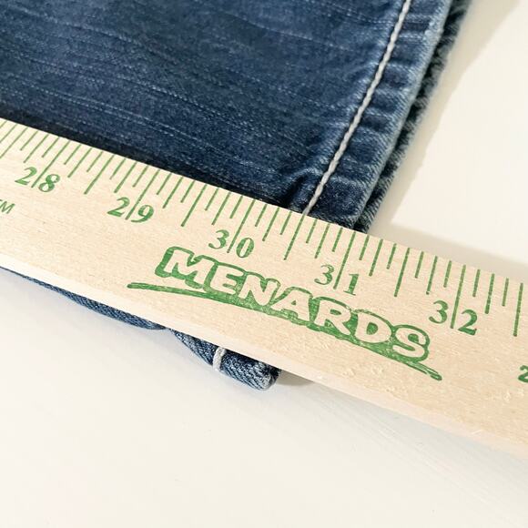 BKE Demin Tyler Straight Thick Stitch Jeans Men's Size 33R - Picture 14 of 15